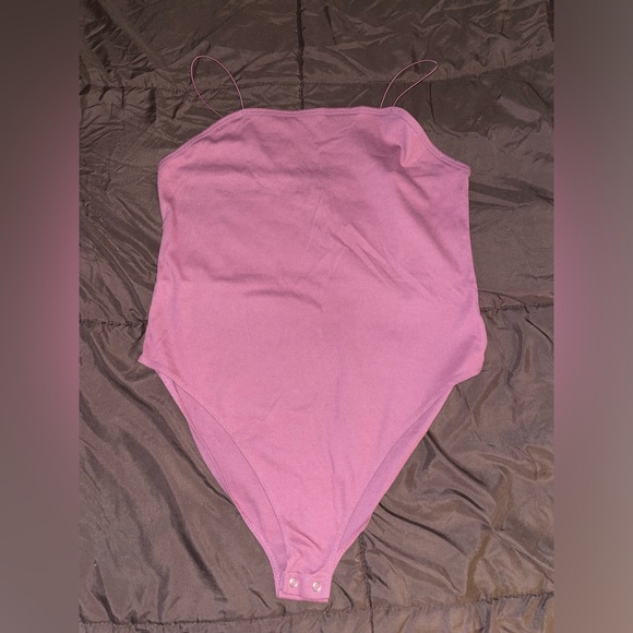 Wild Fable Purple Ribbed Bodysuit Size XXL - Picture 1 of 3